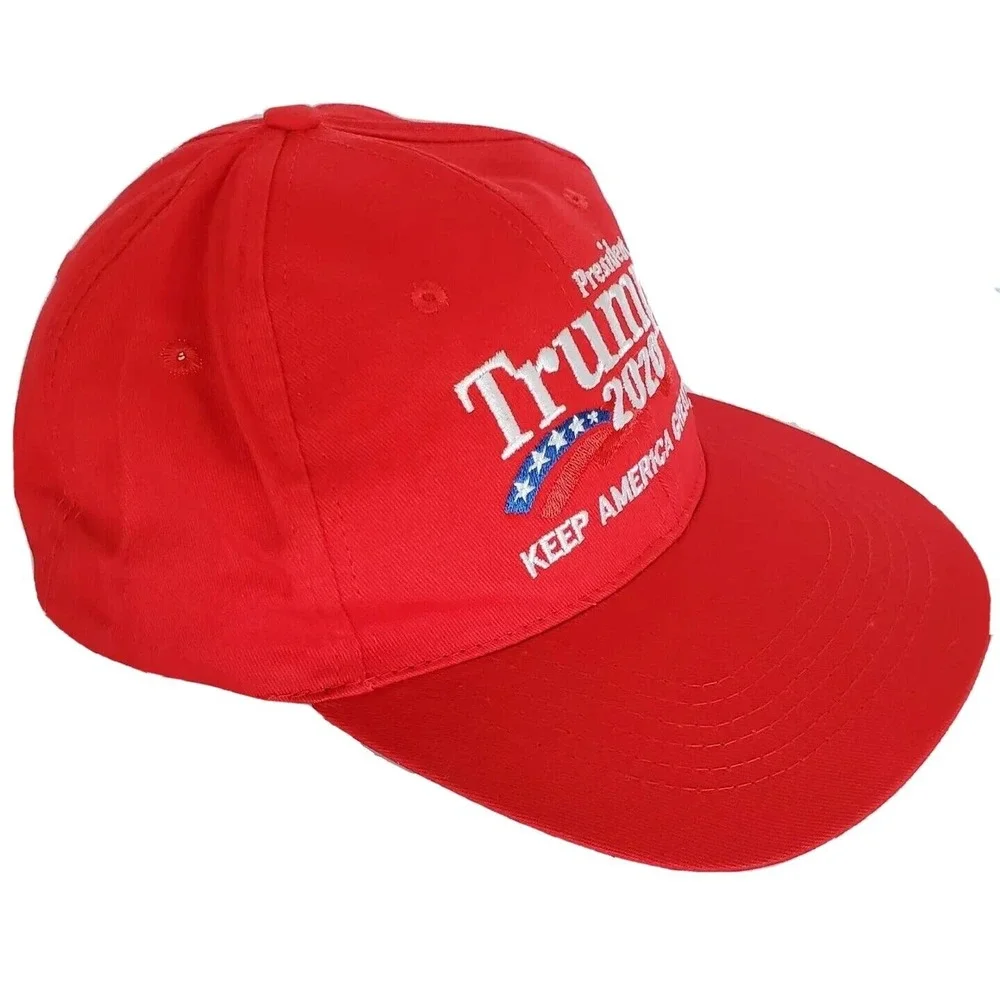 Keep America Great‎ Strapback Hat President Trump 2020 Campaign Cap Maga Red